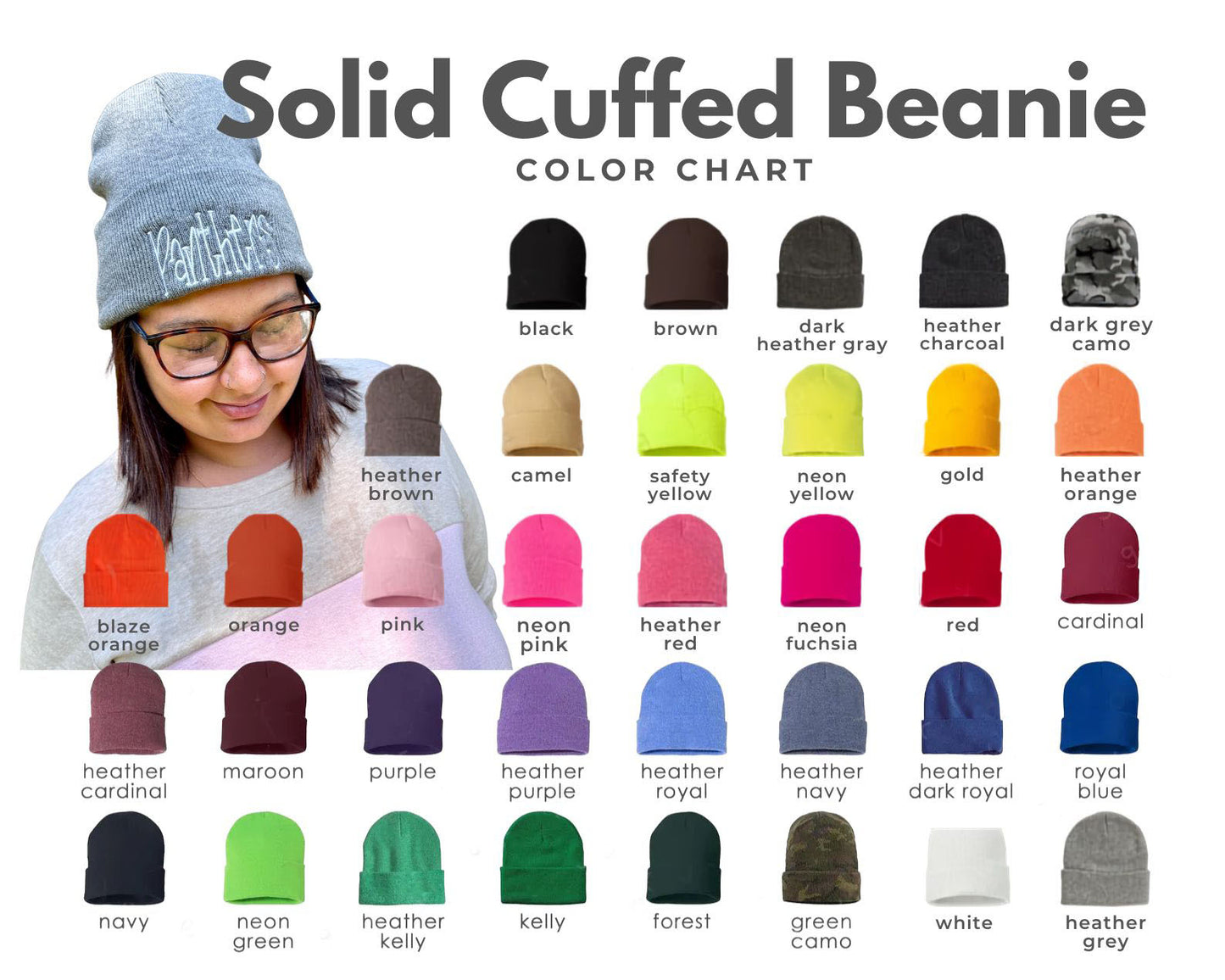 Custom Embroidered Beanie