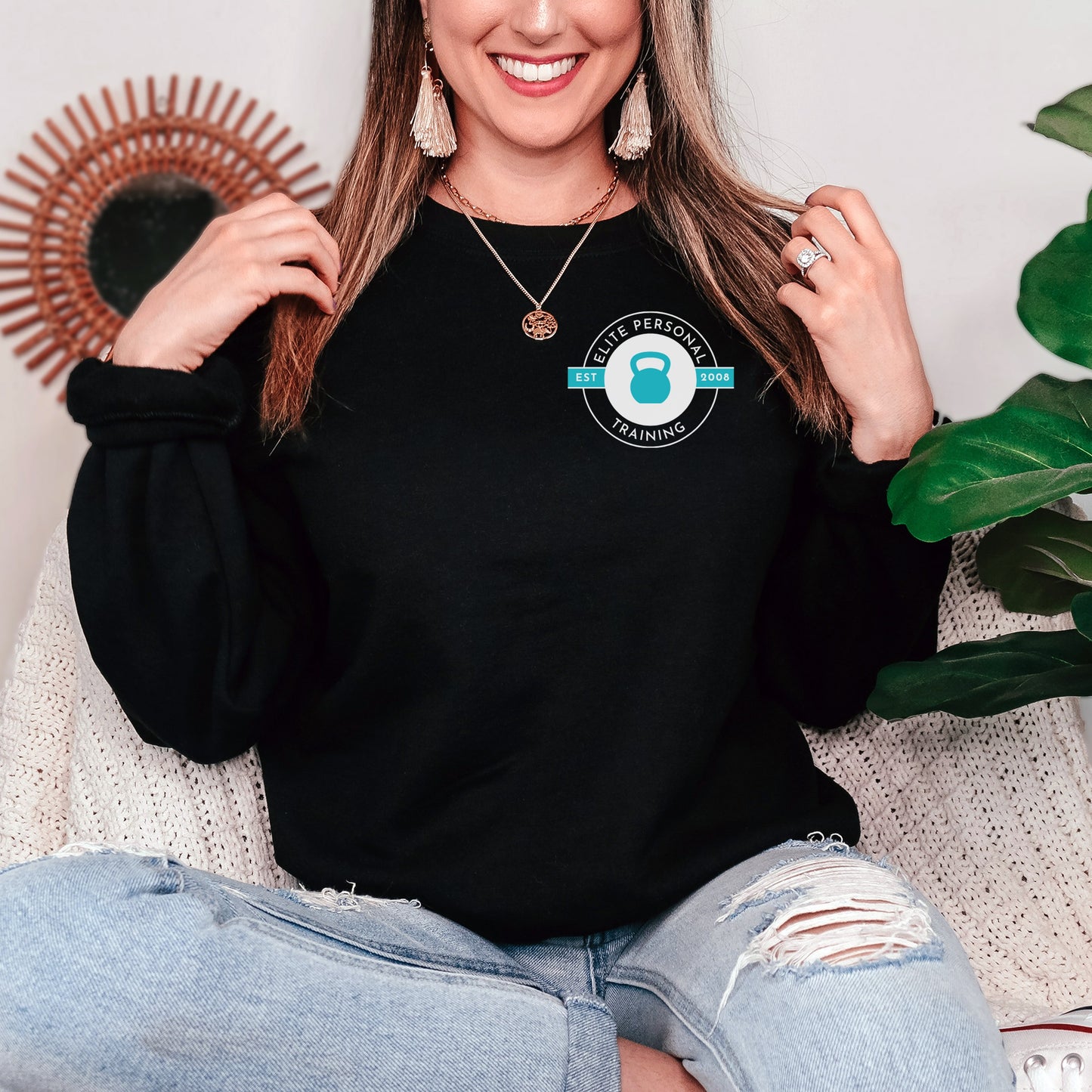 Elite Logo Crewneck – Black or Gray