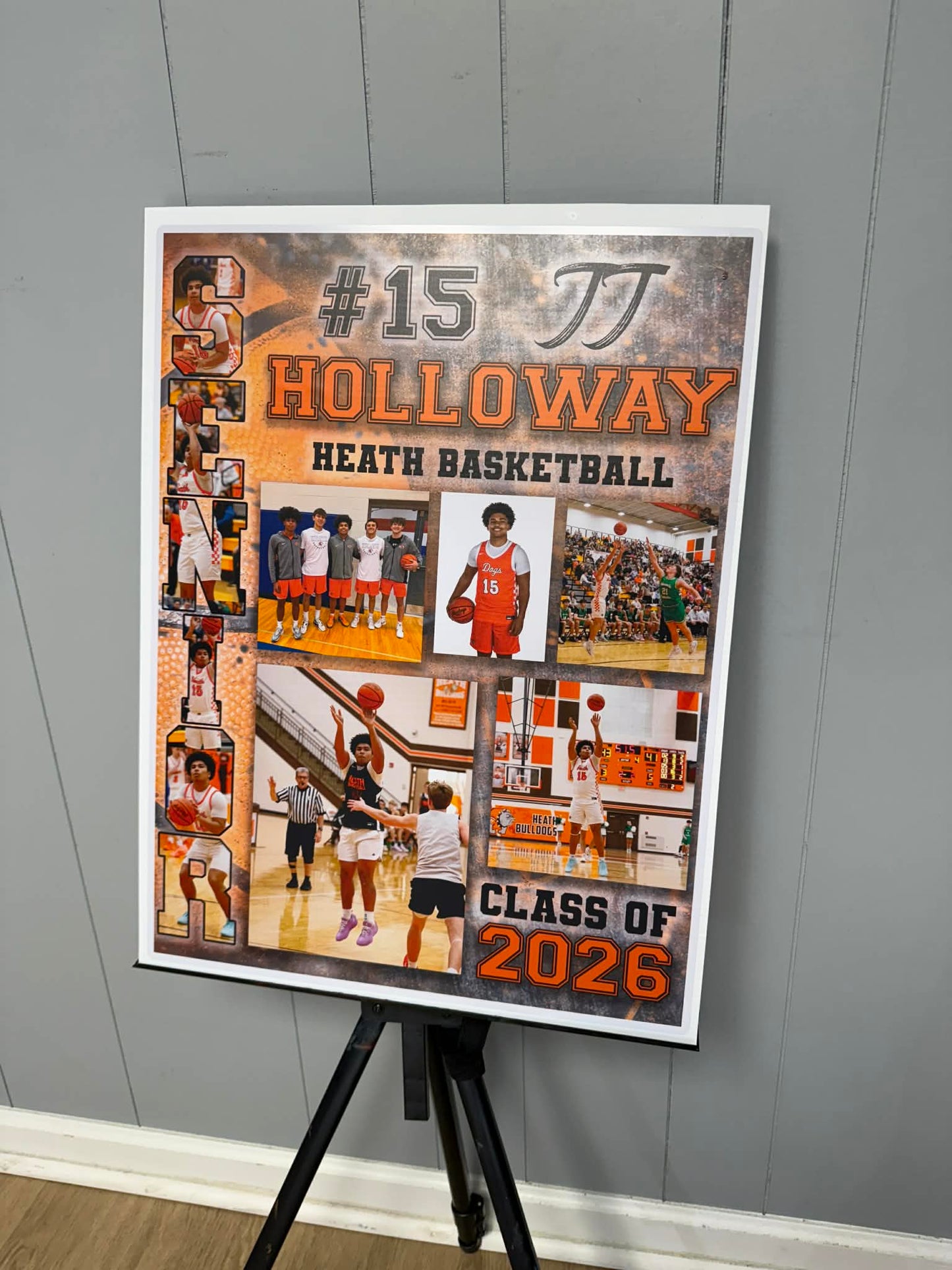 Custom 18×24 Sports Display Signs & Senior Boards