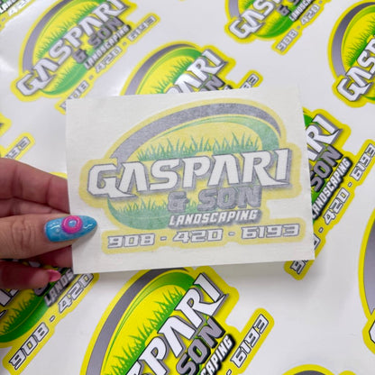 Vinyl Decals – Standard Size