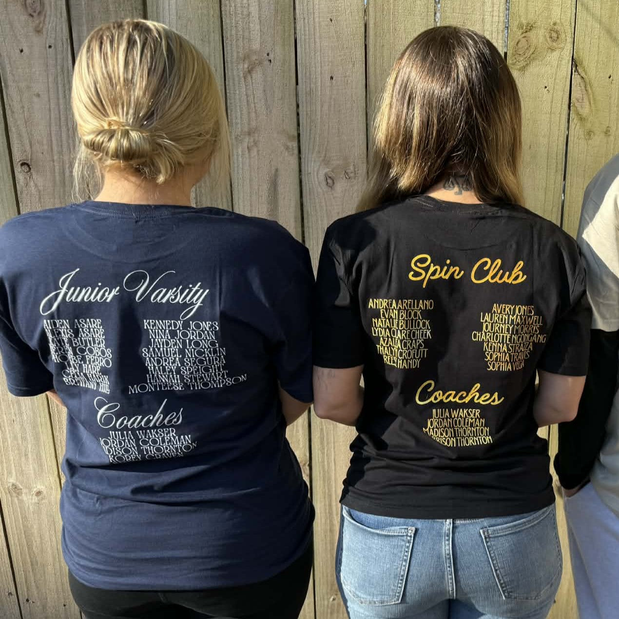 Custom Team T-Shirts & Spirit Apparel