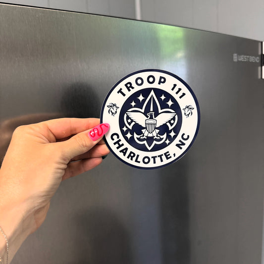 Custom Die Cut Magnets (Indoor Use)