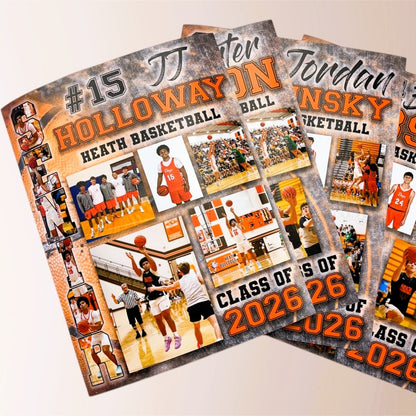 Custom Sports Team & Senior Posters