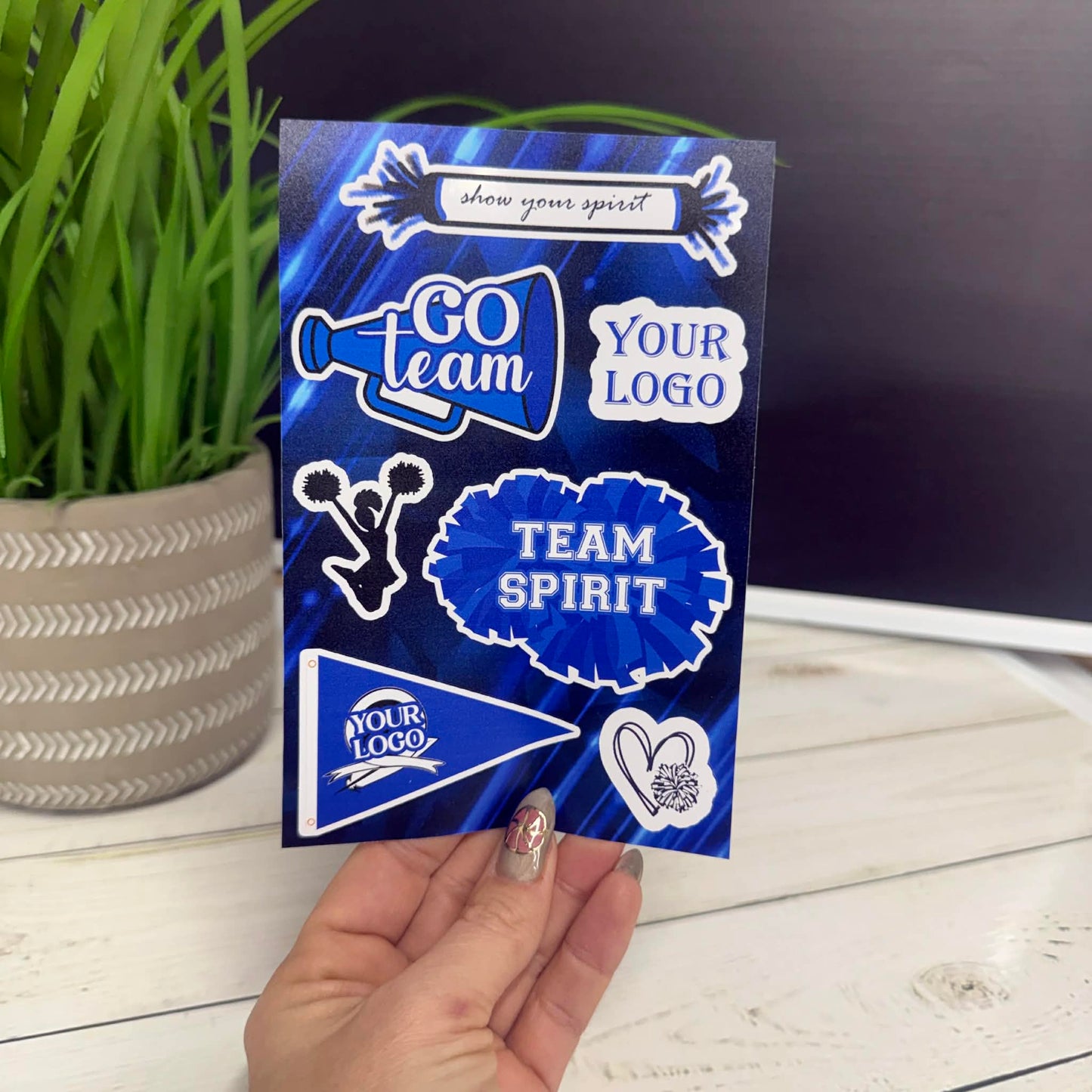 Custom Team Sticker Pack Sheets (4x7 Mini Sets)