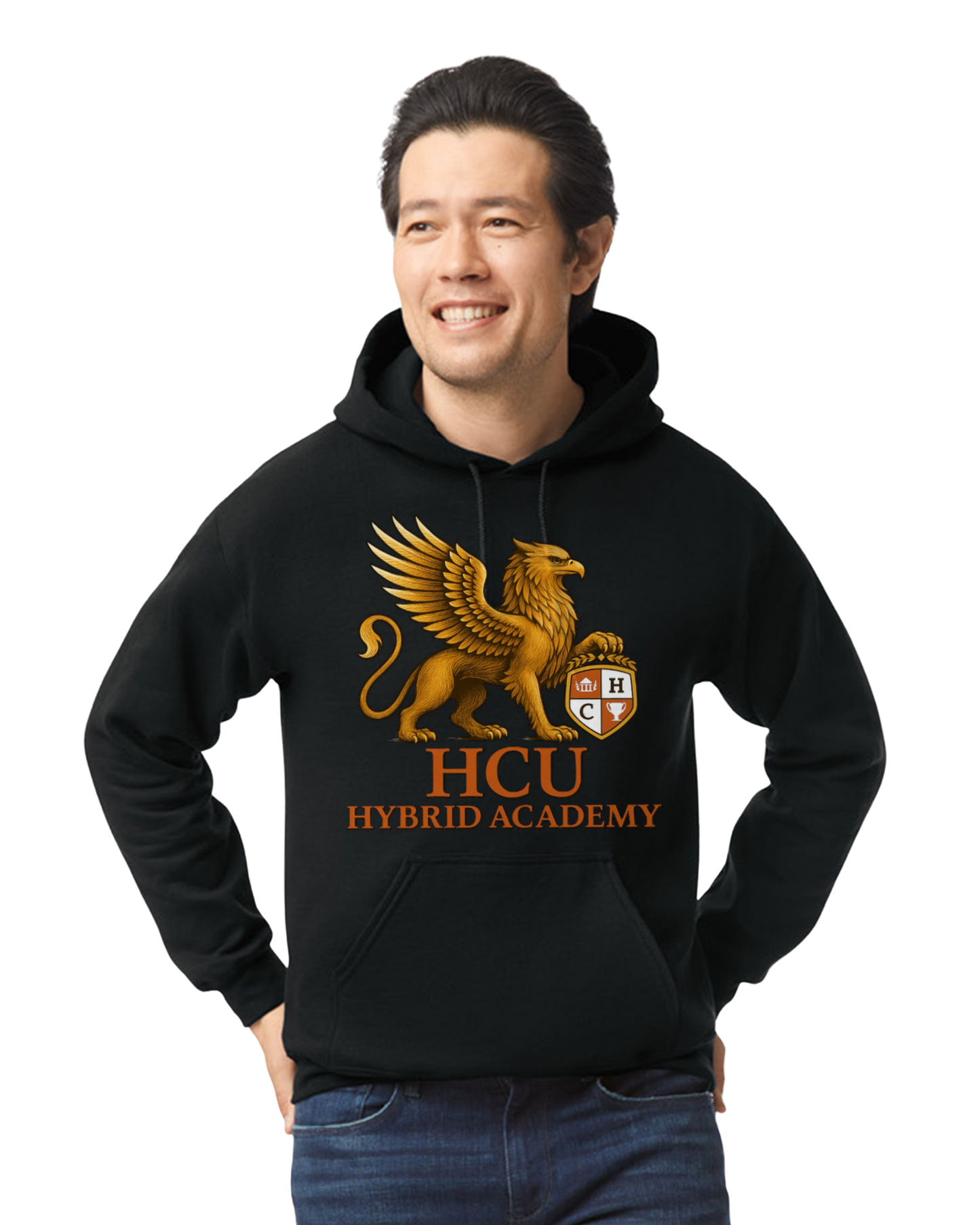 HCU Hybrid Academy Adult Hoodie