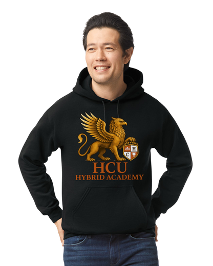 HCU Hybrid Academy Adult Hoodie