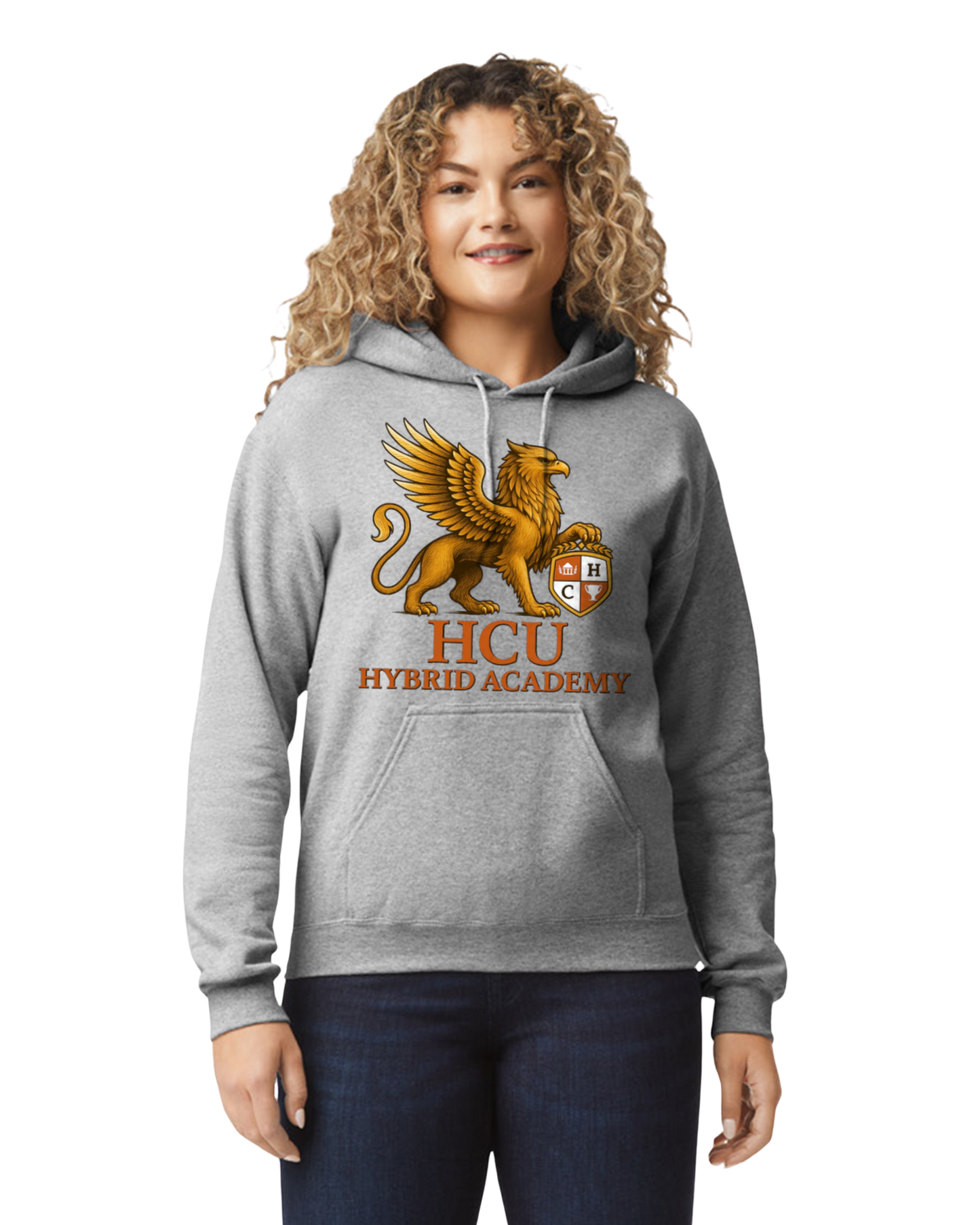HCU Hybrid Academy Adult Hoodie