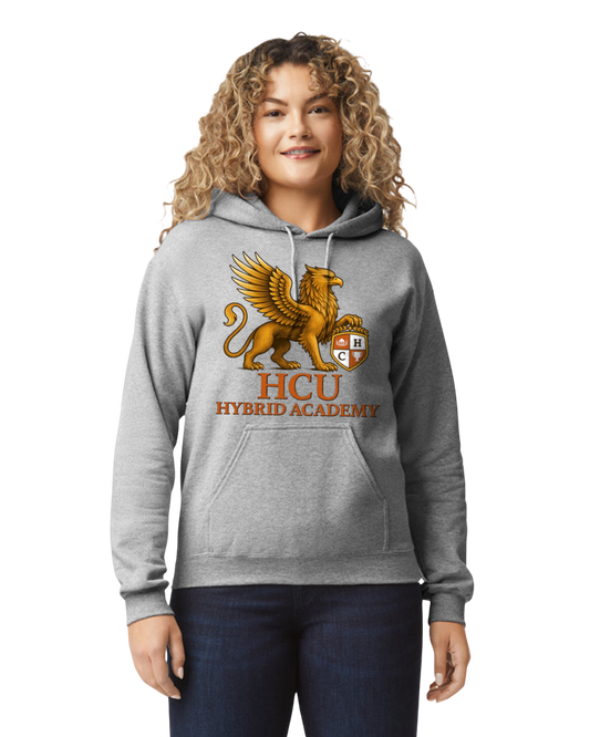 HCU Hybrid Academy Adult Hoodie