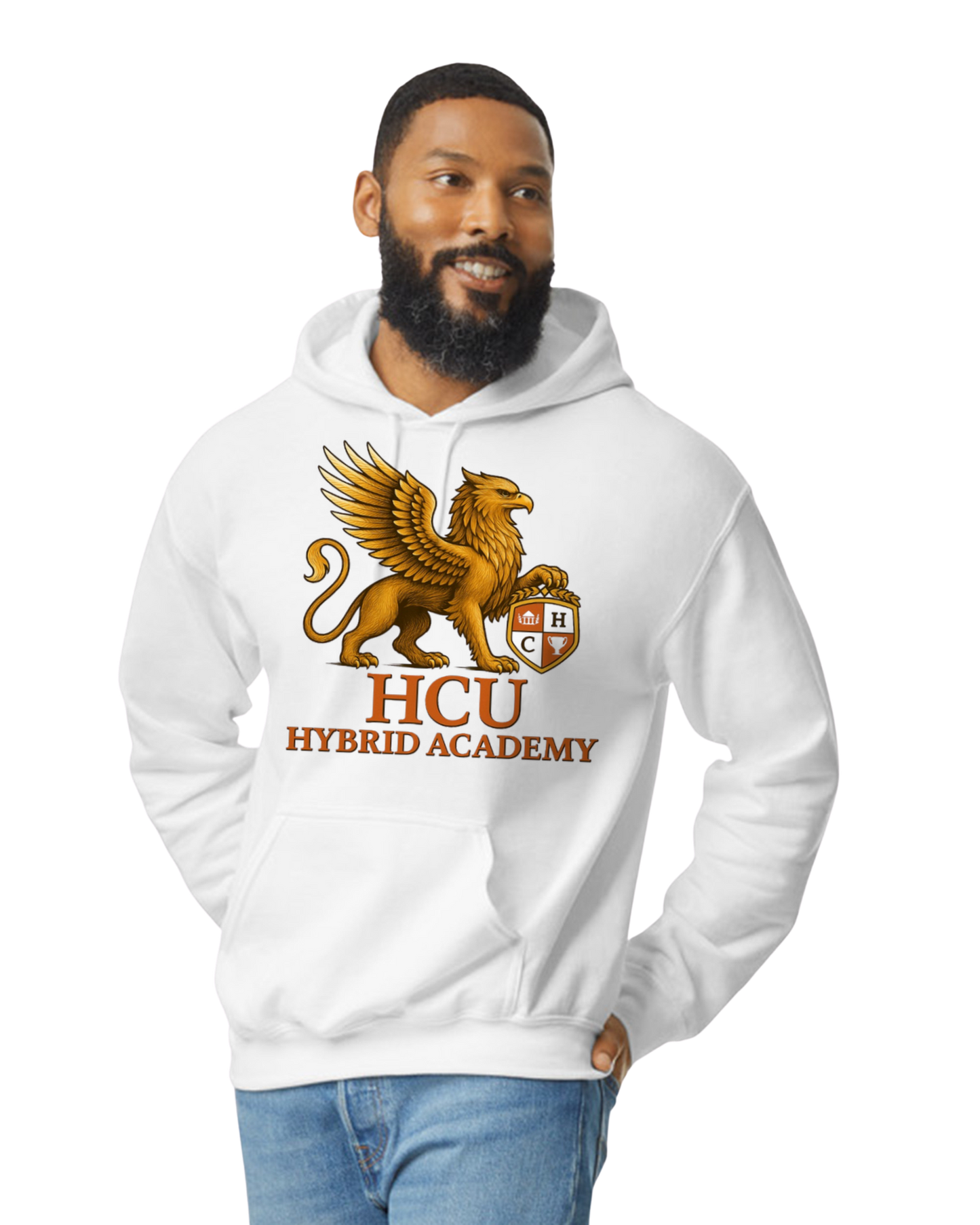 HCU Hybrid Academy Adult Hoodie