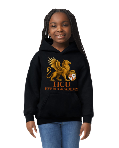 HCU Hybrid Academy Youth Logo Hoodie