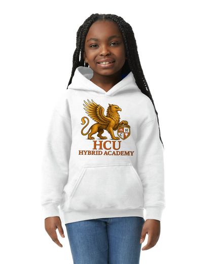 HCU Hybrid Academy Youth Logo Hoodie